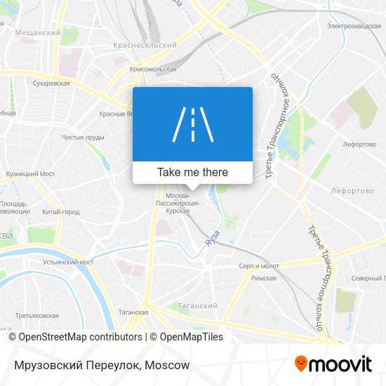 Мрузовский Переулок map