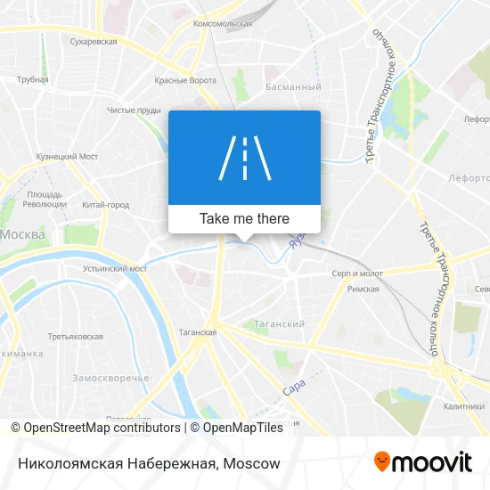 Николоямская Набережная map