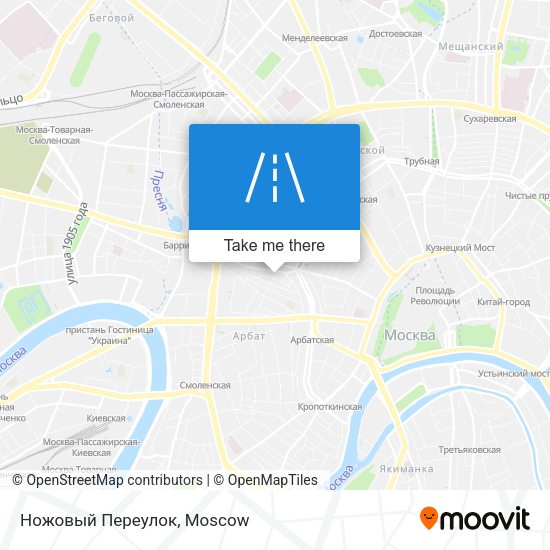 Ножовый Переулок map