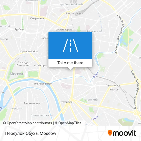Переулок Обуха map