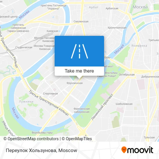 Переулок Хользунова map