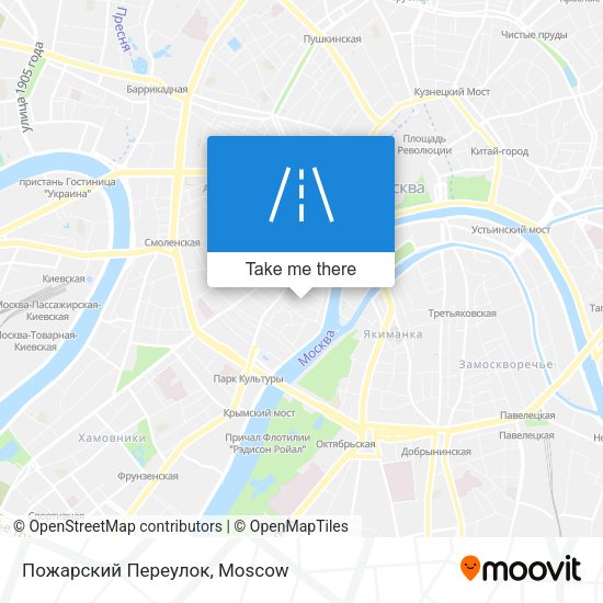 Пожарский Переулок map