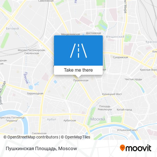 Пушкинская Площадь map