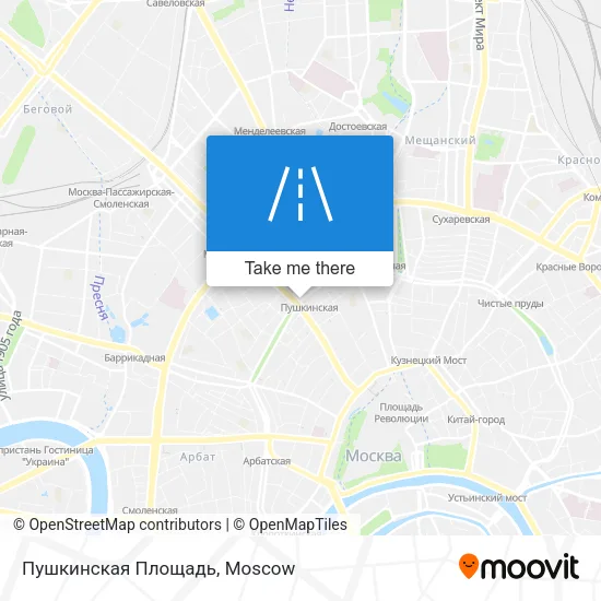 Пушкинская Площадь map