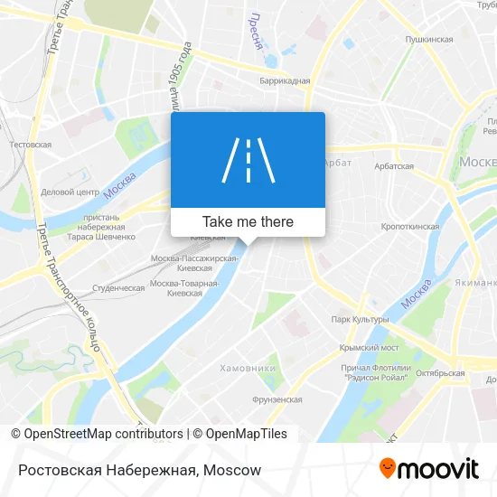 Ростовская Набережная map