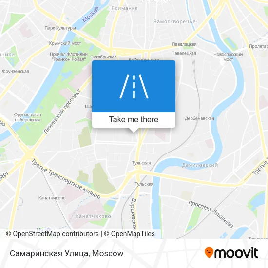 Самаринская Улица map