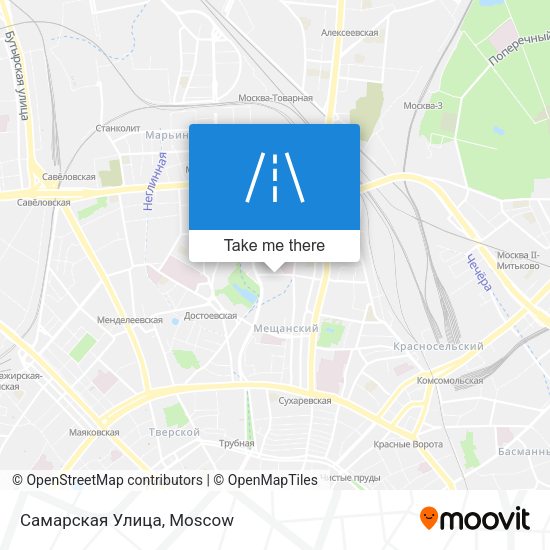 Самарская Улица map