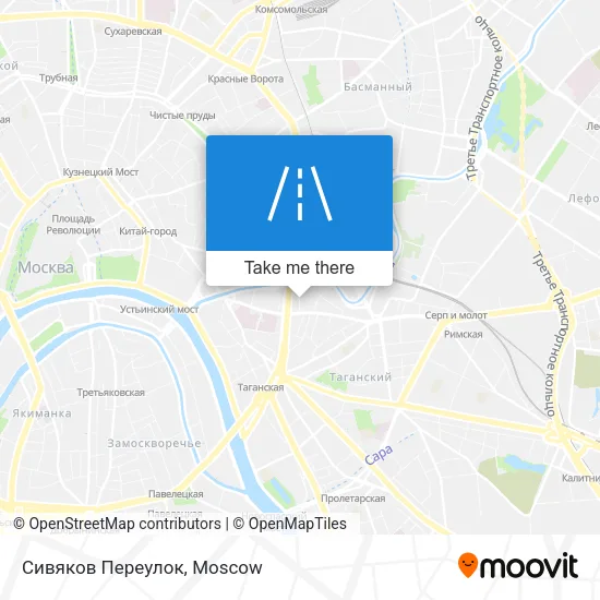 Сивяков Переулок map