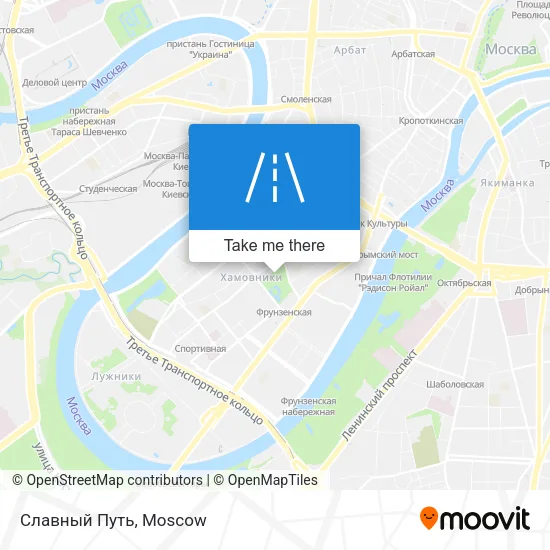 Славный Путь map