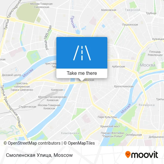 Смоленская Улица map