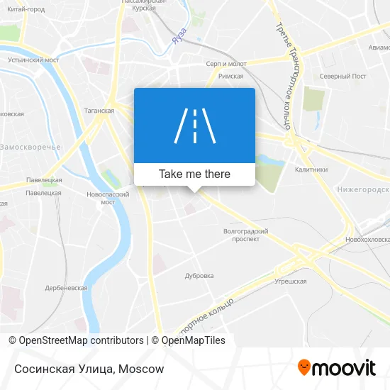 Сосинская Улица map