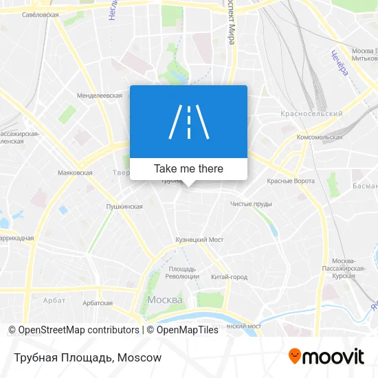 Трубная Площадь map
