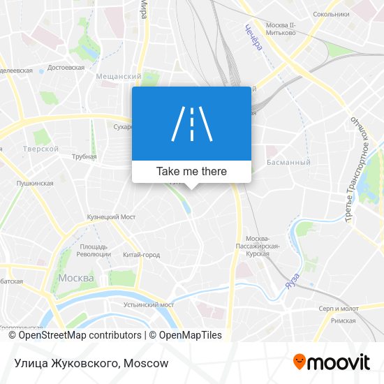 Улица Жуковского map