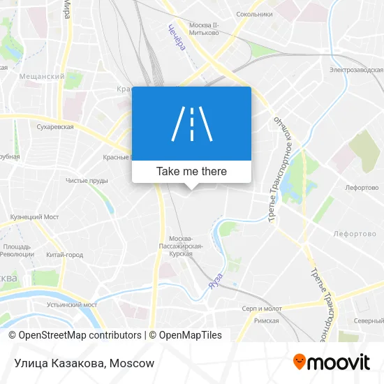 Улица Казакова map