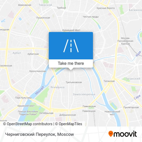 Черниговский Переулок map