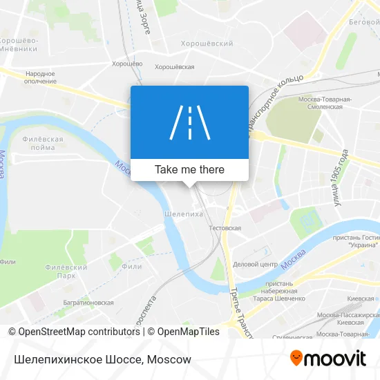 Шелепихинское Шоссе map