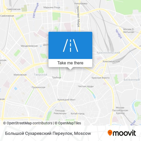 Большой Сухаревский Переулок map