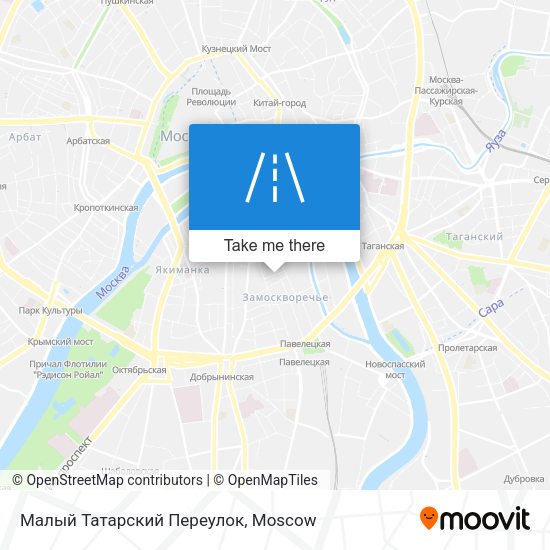 Малый Татарский Переулок map