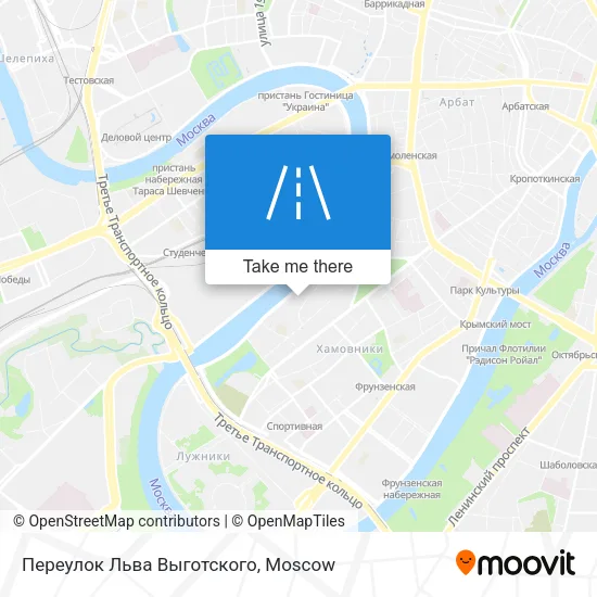 Переулок Льва Выготского map