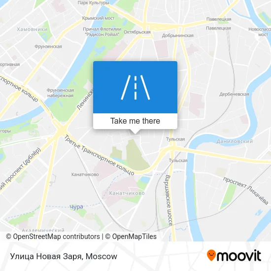 Улица Новая Заря map