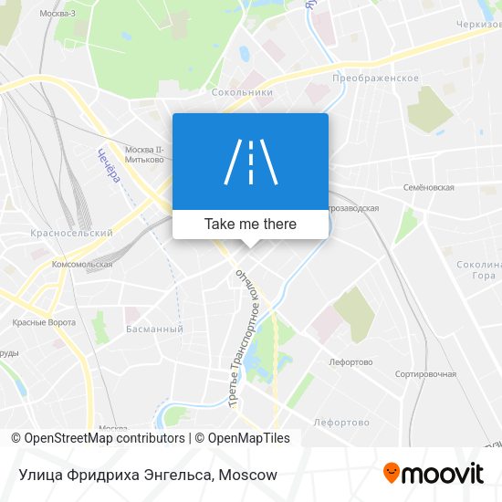Улица Фридриха Энгельса map