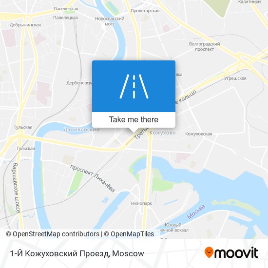 1-Й Кожуховский Проезд map