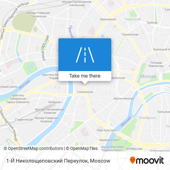 1-Й Николощеповский Переулок map