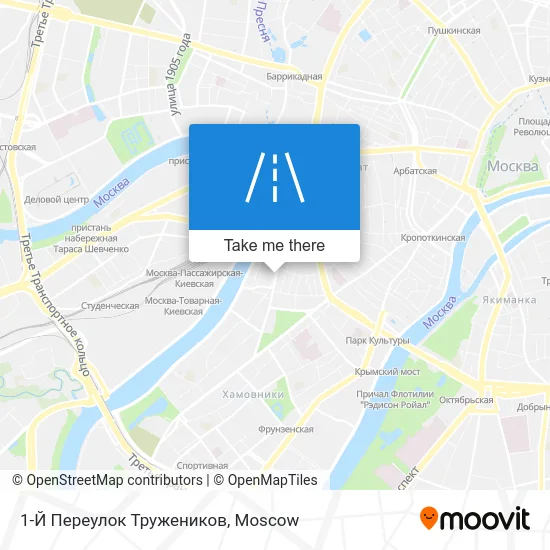 1-Й Переулок Тружеников map