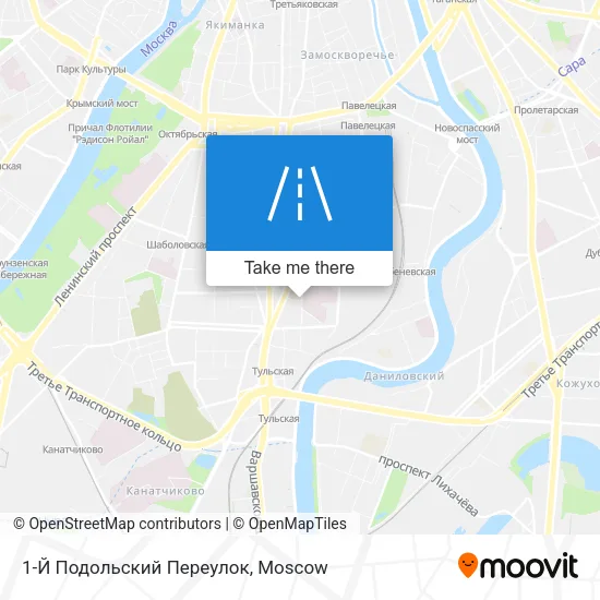 1-Й Подольский Переулок map