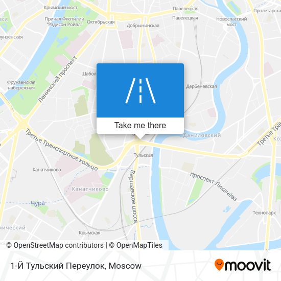 1-Й Тульский Переулок map