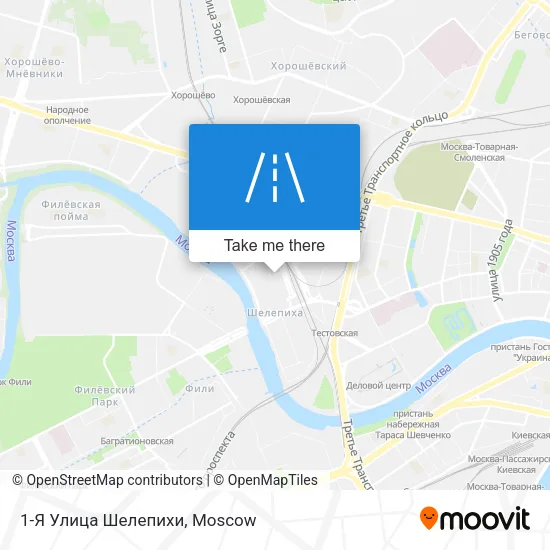 1-Я Улица Шелепихи map