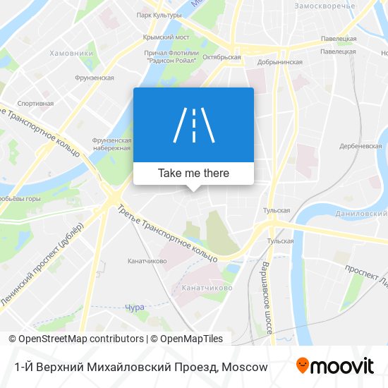 1-Й Верхний Михайловский Проезд map