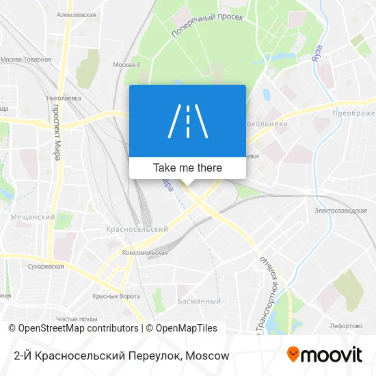 2-Й Красносельский Переулок map