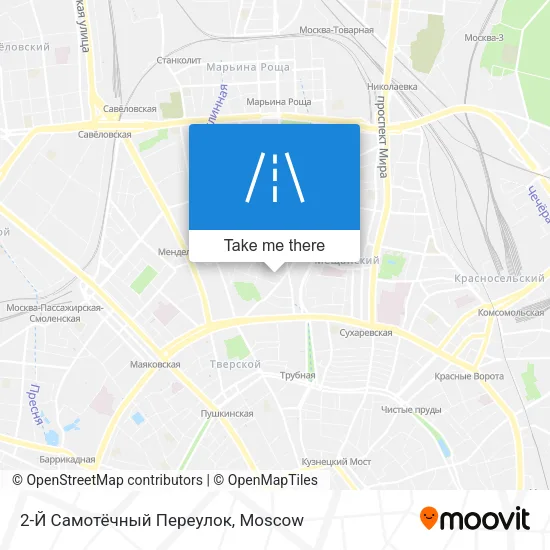 2-Й Самотёчный Переулок map