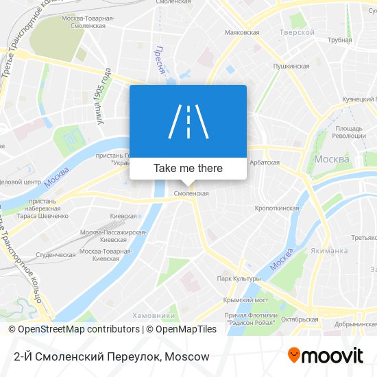 2-Й Смоленский Переулок map