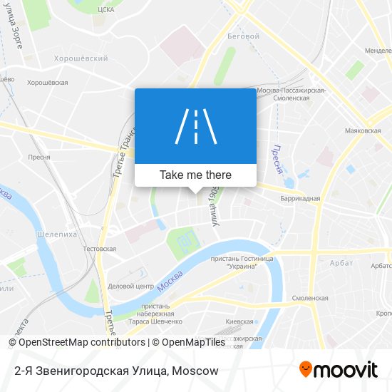 2-Я Звенигородская Улица map