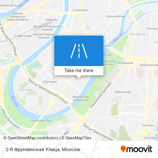 2-Я Фрунзенская Улица map