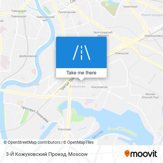 3-Й Кожуховский Проезд map