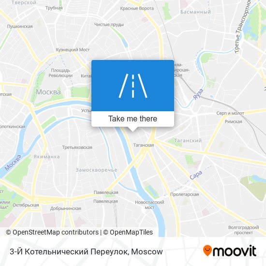 3-Й Котельнический Переулок map