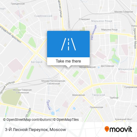 3-Й Лесной Переулок map