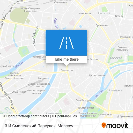 3-Й Смоленский Переулок map