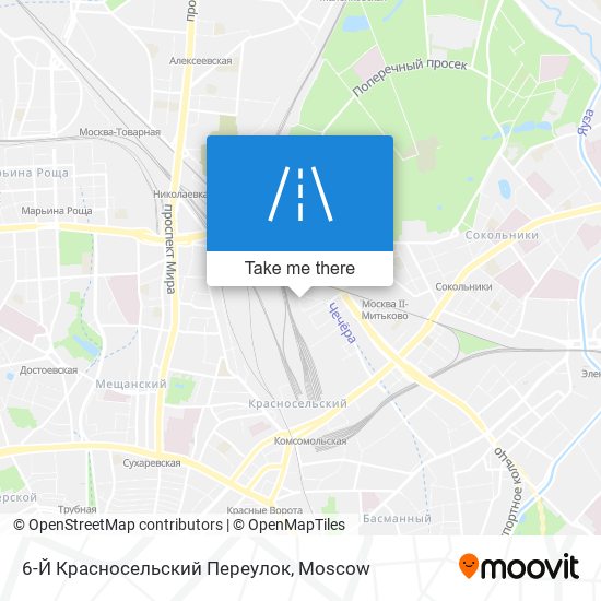 6-Й Красносельский Переулок map