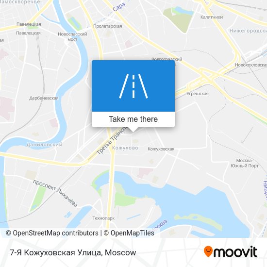 7-Я Кожуховская Улица map