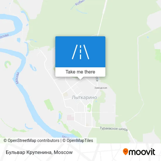 Бульвар Крупенина map