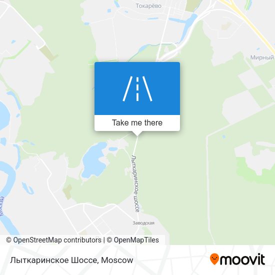 Лыткаринское Шоссе map