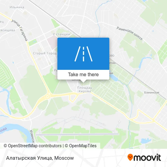 Алатырская Улица map