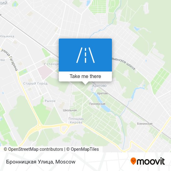 Бронницкая Улица map