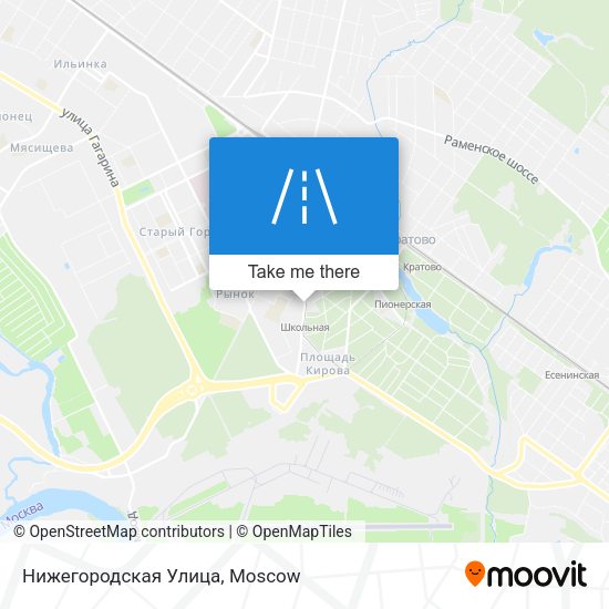 Нижегородская Улица map