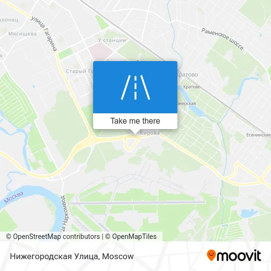 Нижегородская Улица map