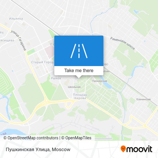 Пушкинская Улица map